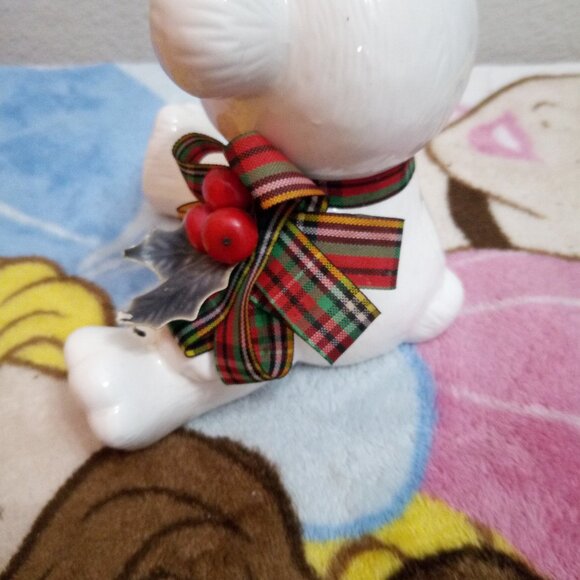 "Artistic Gifts, Holiday Bear Collectible (Selling As Is) - Picture 3 of 13